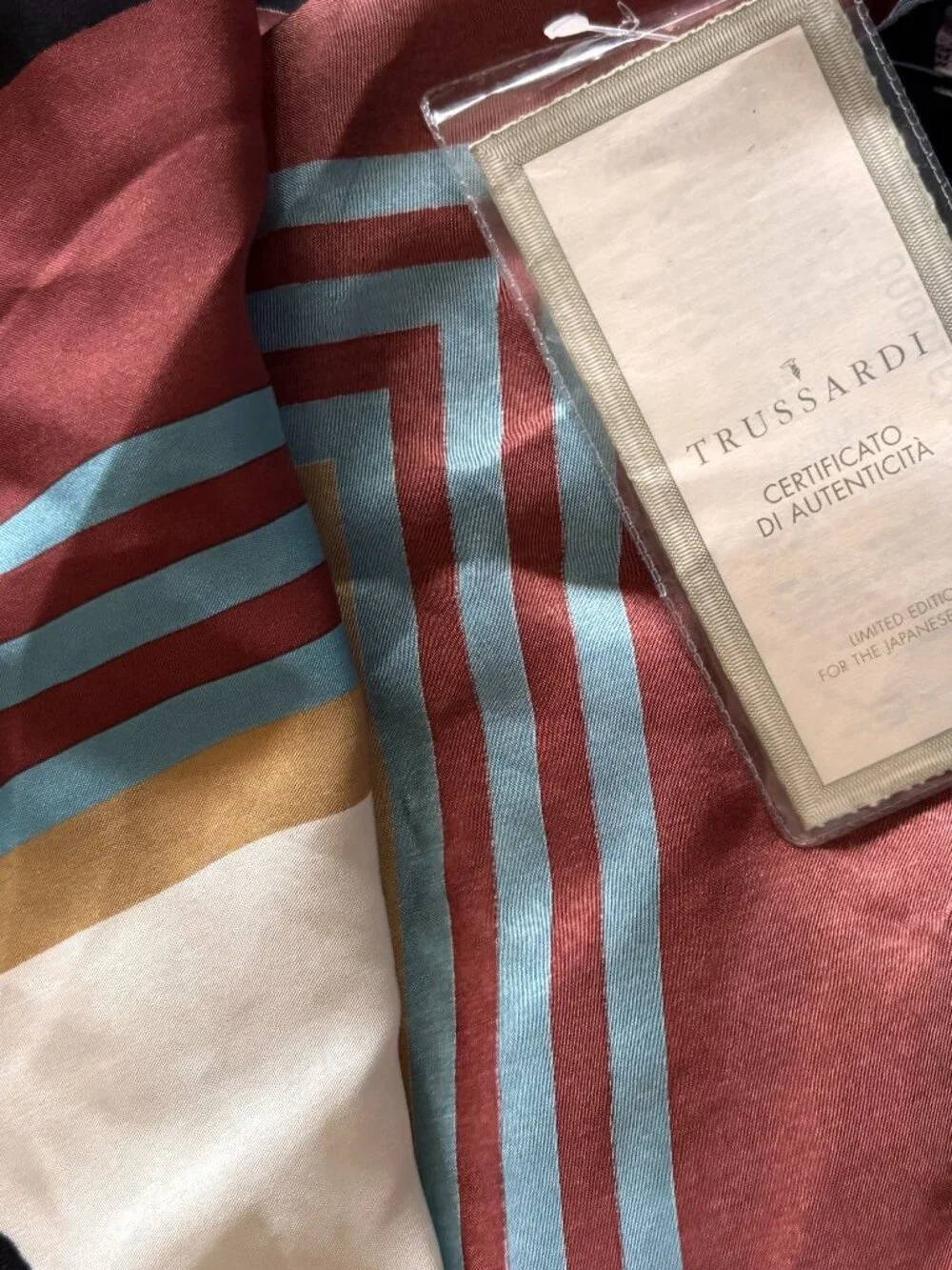 Trussardi vintage silk